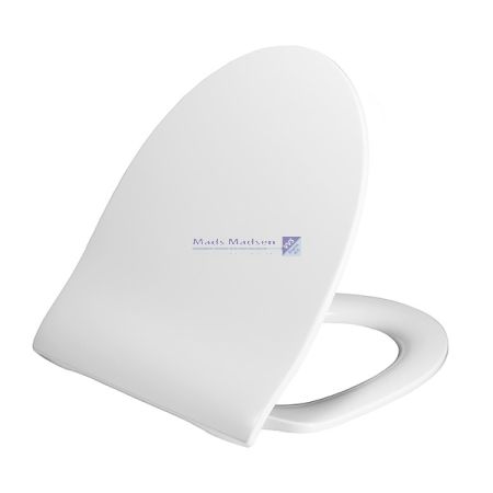 Sæde Pressalit Spira 956 hvid m/ soft-close