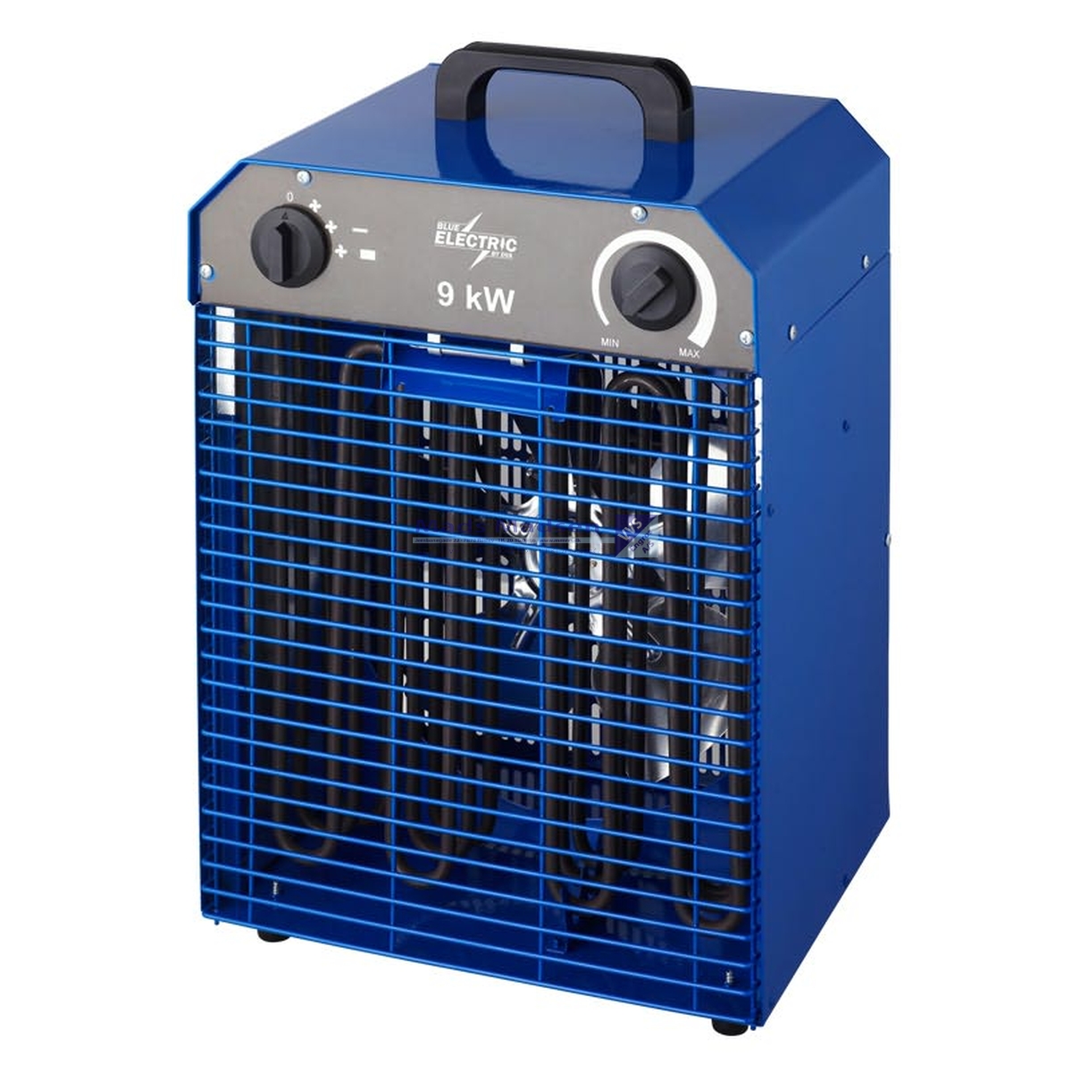 BlueElectric Industri Varmeblæser 9 KW 400V med termostat *NETTOPRIS*