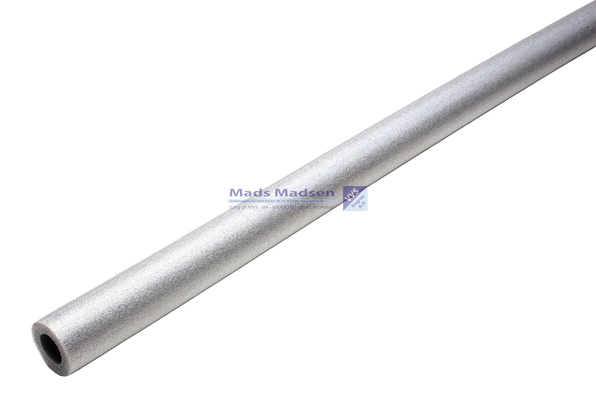 22/13mm rørisolering a' 2mtr 128 mtr/krt