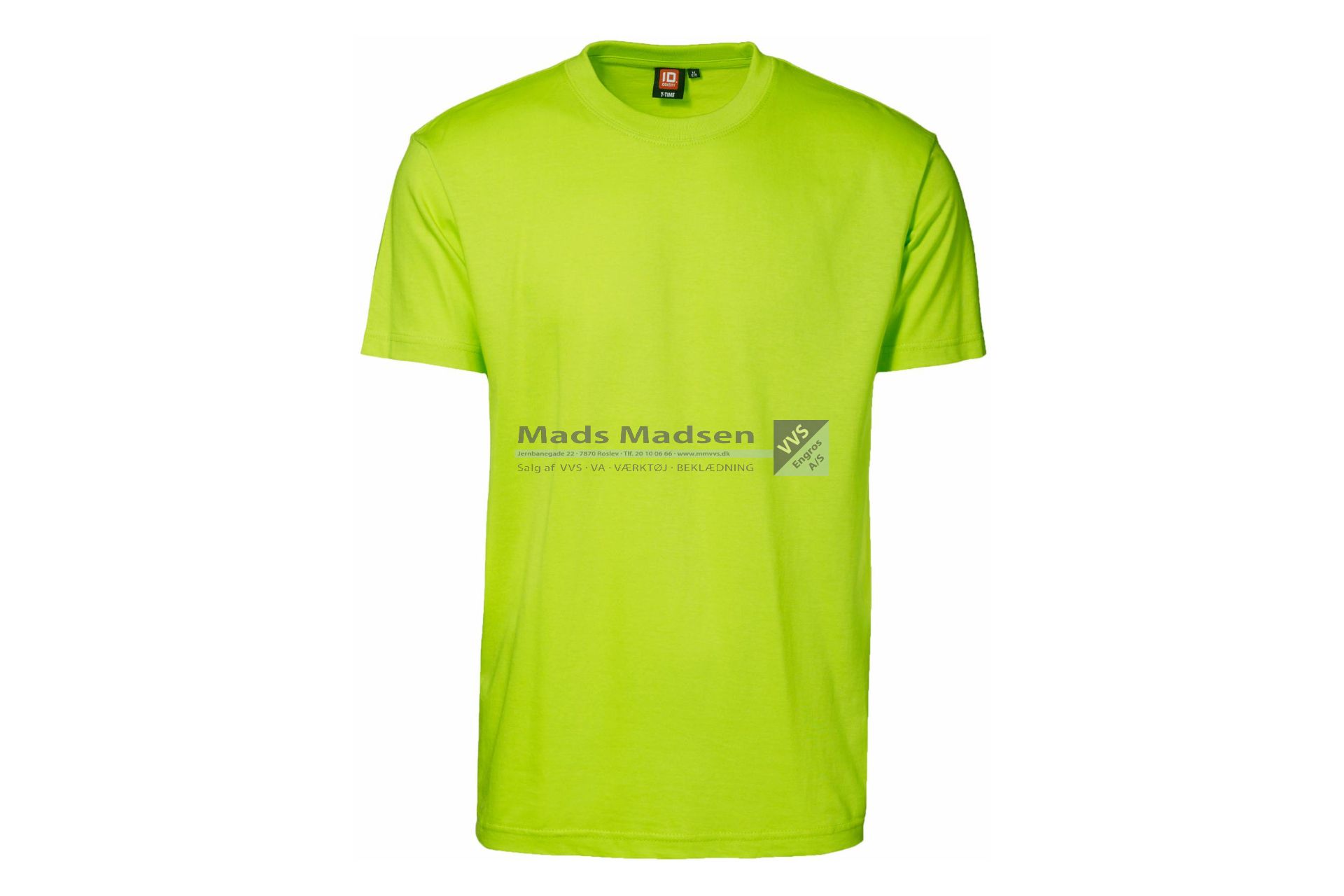 T-Shirt 0510 Lime Str. L *NETTOPRIS* (S)