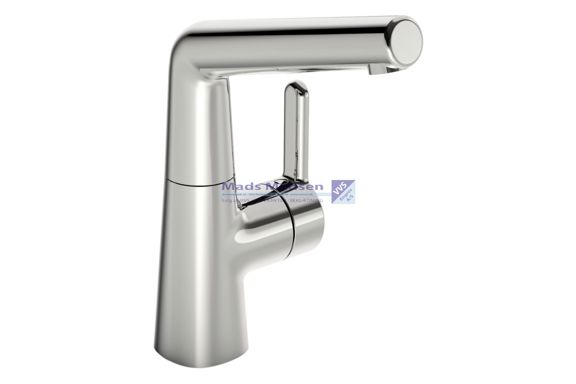 Oras Inspera krom hdv.batteri L-tud fremspring 151mm 3006F *OUTLET*