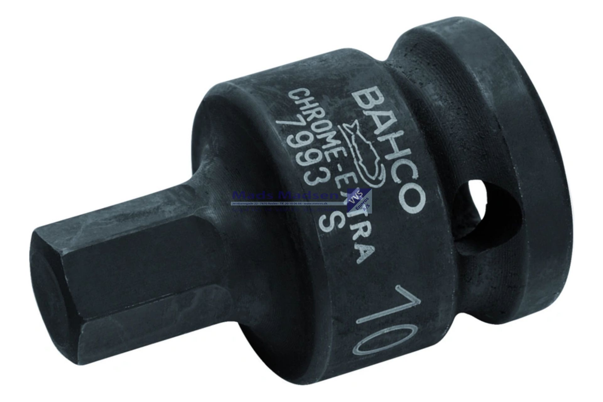 Krafttop Unbrako® Bahco 1/2" 7993S0100-10mm *NETTOPRIS*