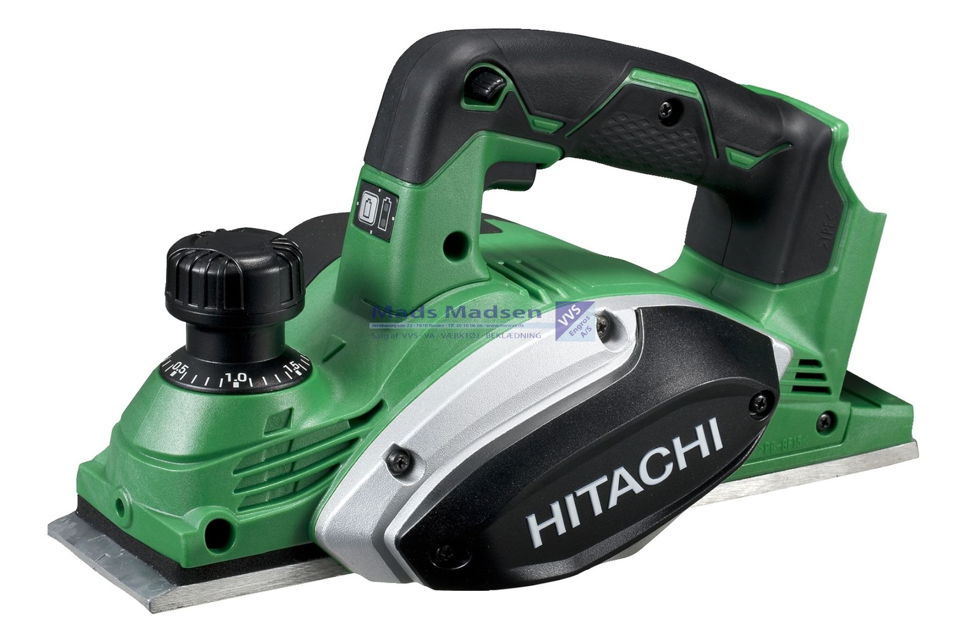 Hitachi / Hikoki Høvl P18DSL 18V TOOL ONLY *NETTOPRIS*