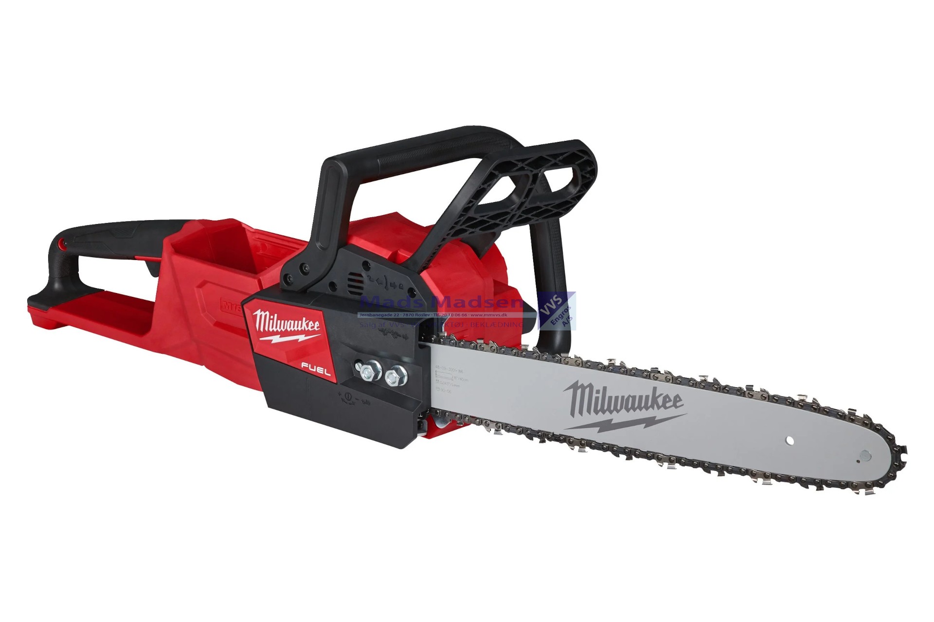 Milwaukee M18 FUEL FCHS-0 akku kædesav 40 cm sværd Solo 4933464723 (S) *NETTOPRIS*