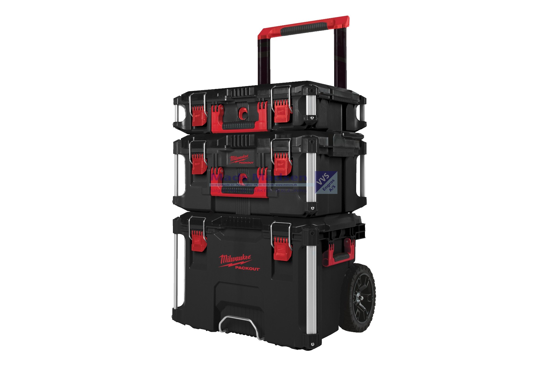 Milwaukee PACKOUT 3-dele Trolleysystem 4932464244 (K) *NETTOPRIS*