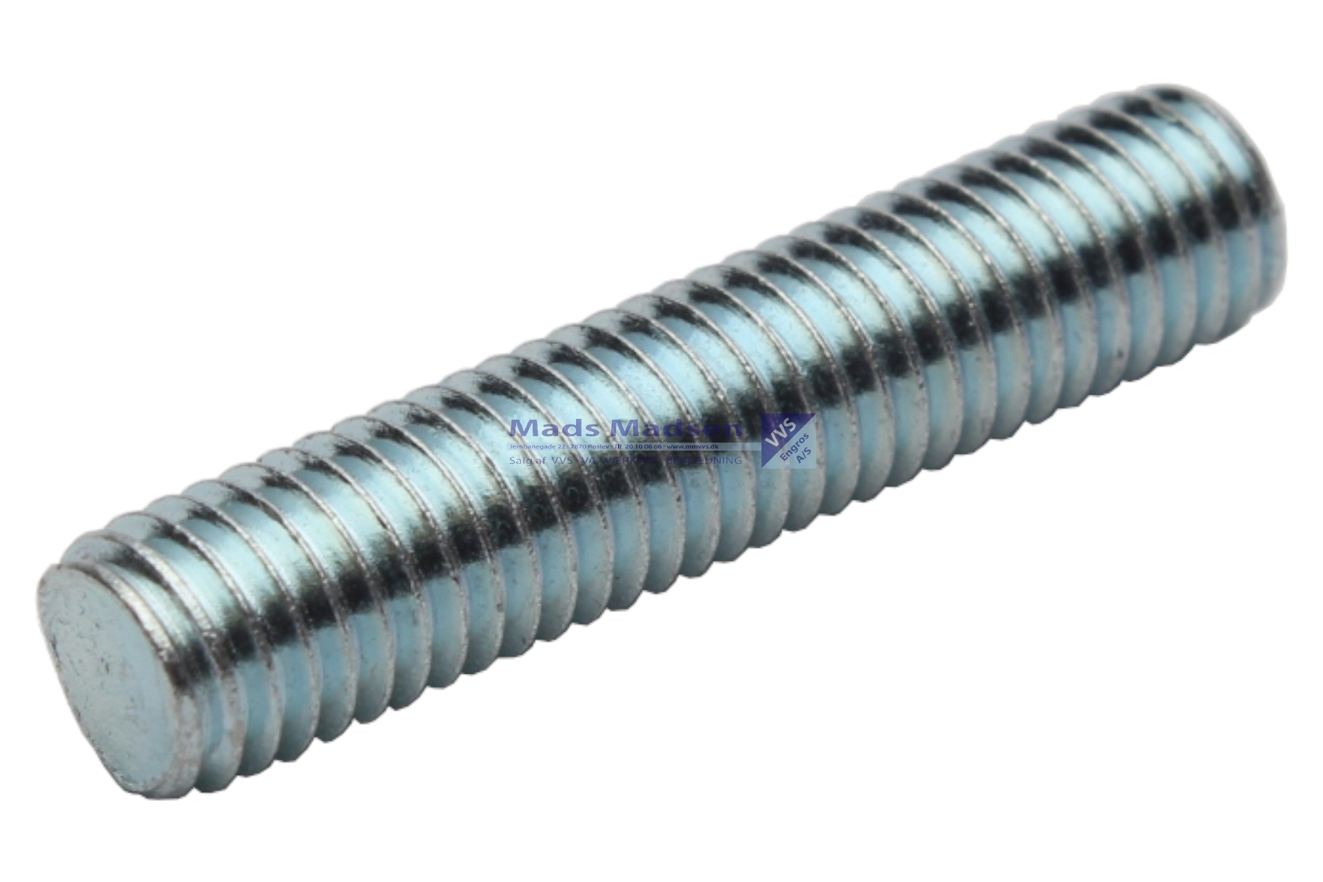 M8 x 100mm gevindstang FZB
