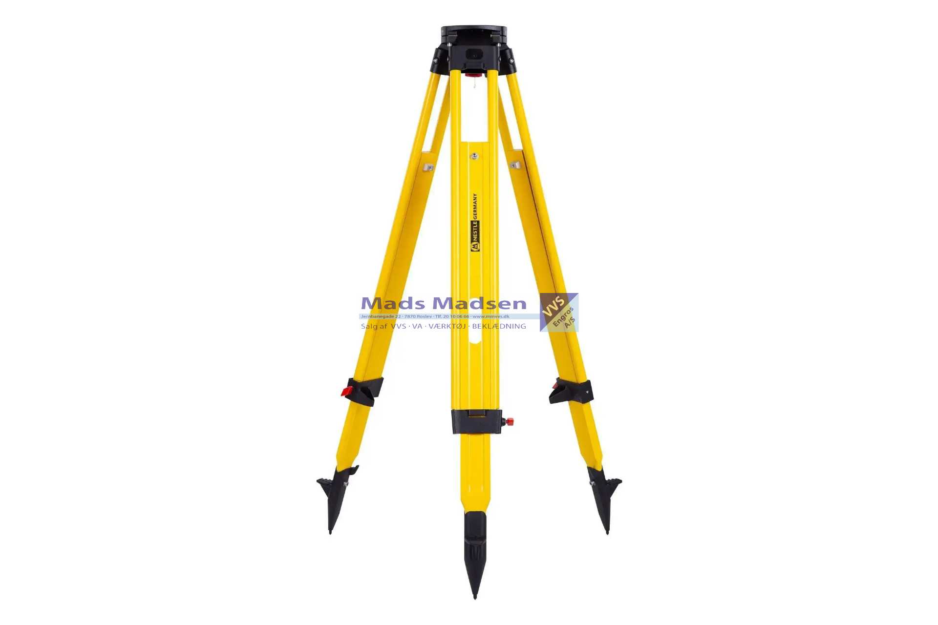 Topcon stativ/treben kraftig træ m/selvluk 1370400 (S)