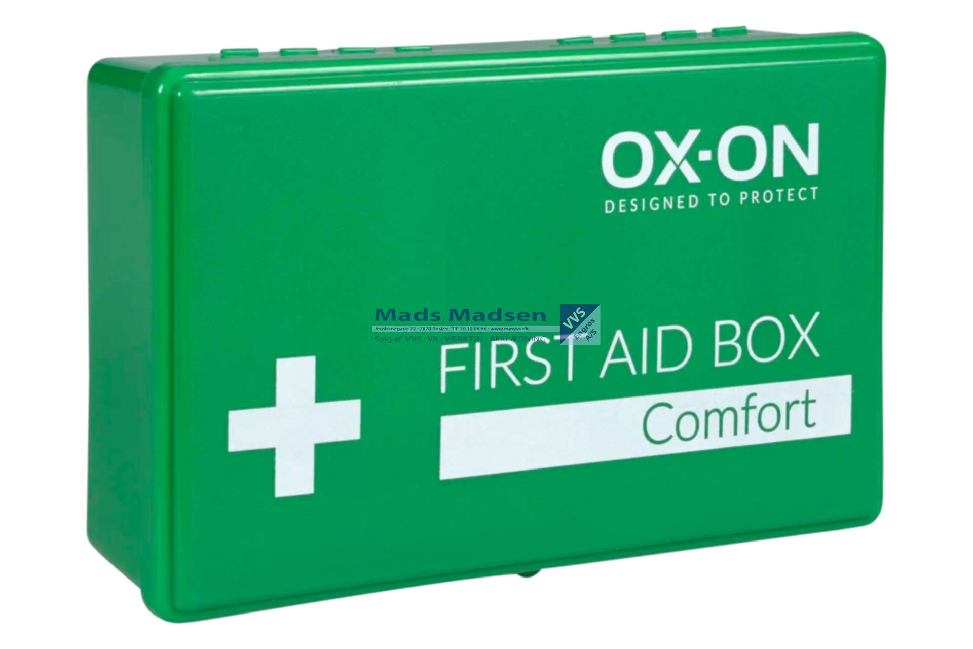 OX-ON Comfort førstehjælpskasse *MÅNEDENS SKARPE PRIS*