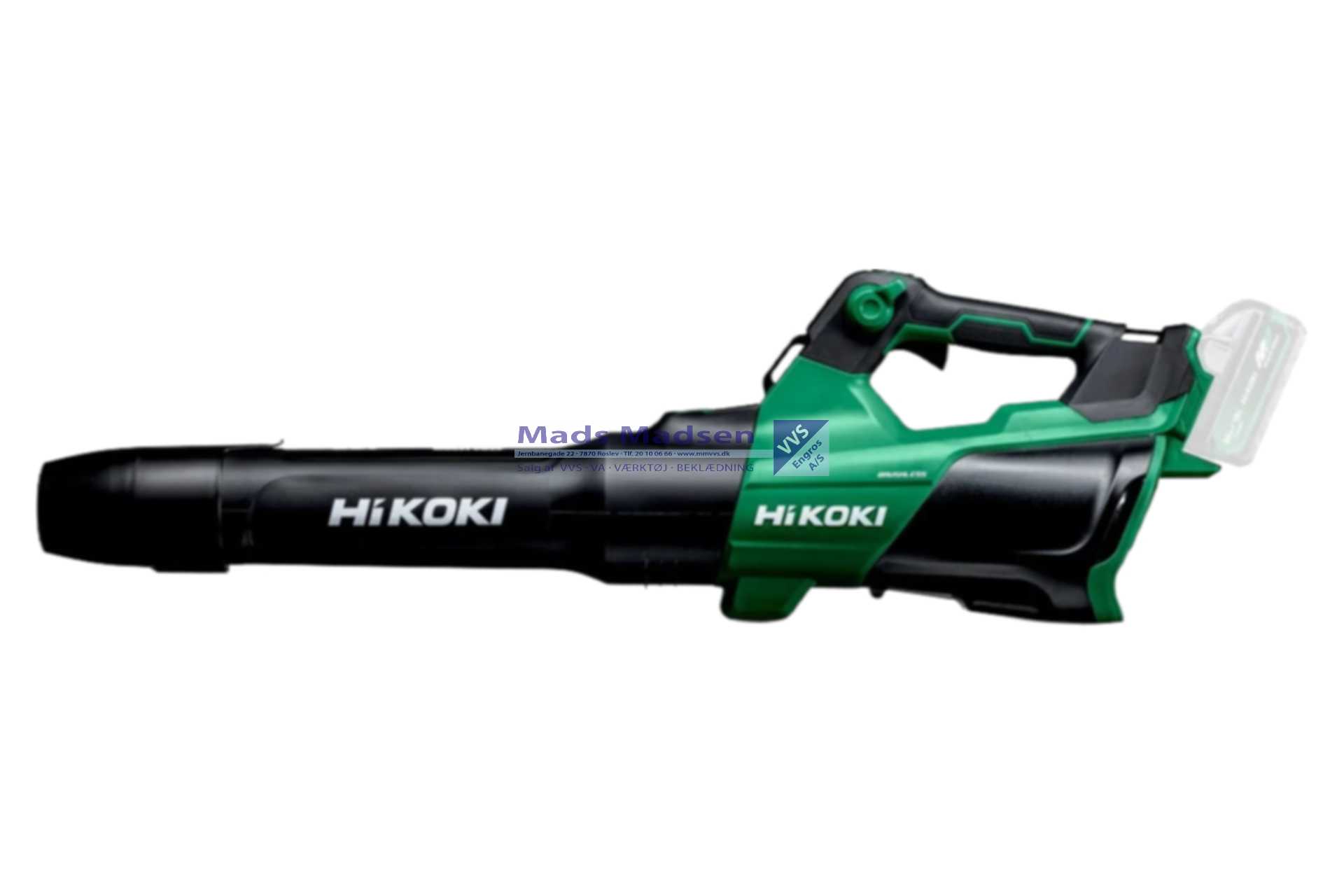 Hikoki Løv-/industri-blæser RB36DC Multivolt, Tool only (K) *NETTOPRIS*