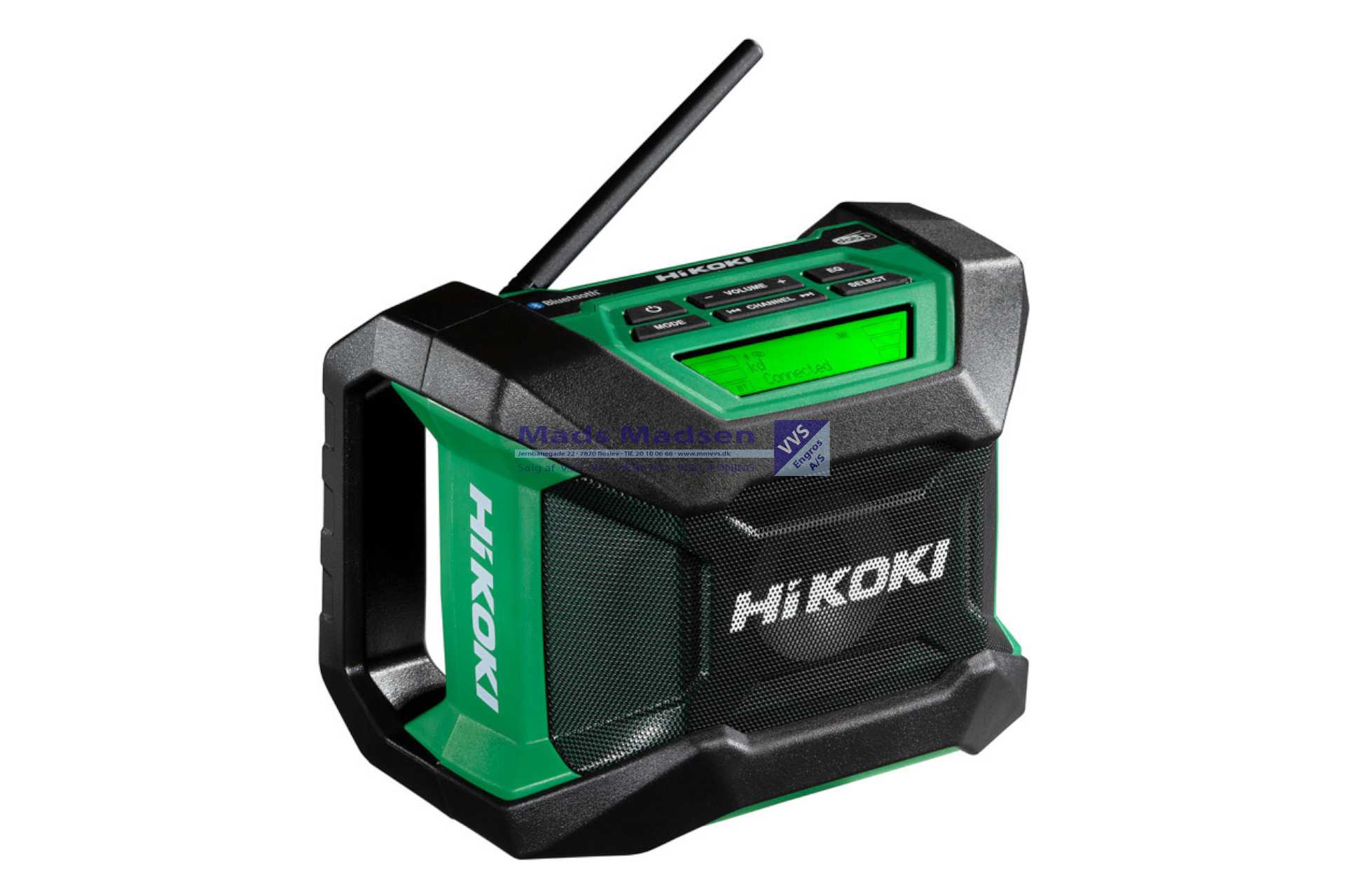 Hitachi / Hikoki UR18DA radio FM & DAB+ *NETTOPRIS*