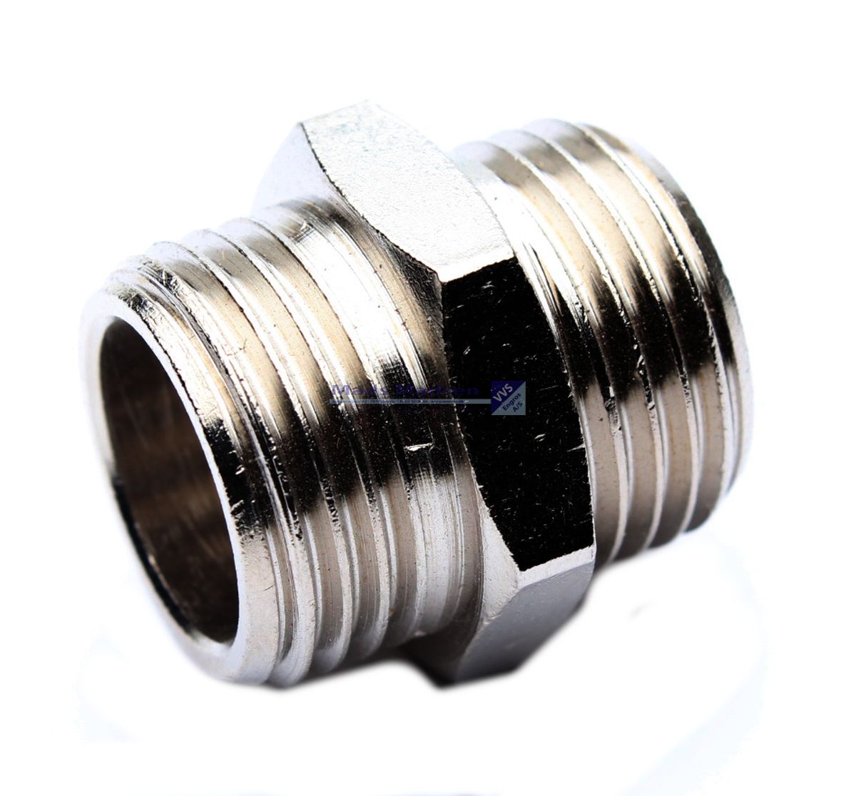 Luft 1/2" x 1/2" brystnippel
