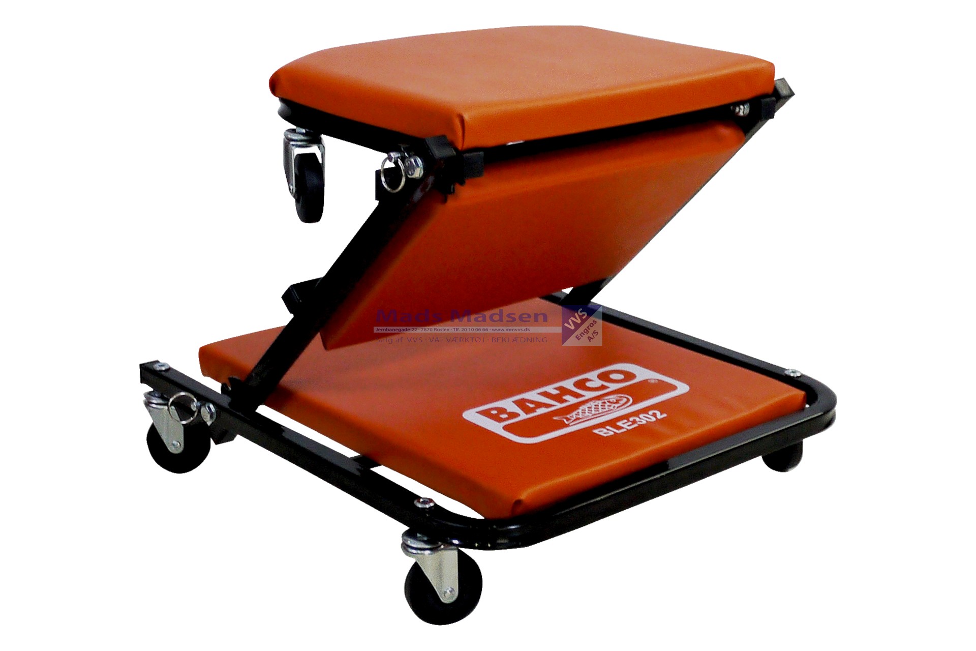 Montørstol/Liggebræt Bahco BLE 302 max.136 kg *NETTOPRIS*
