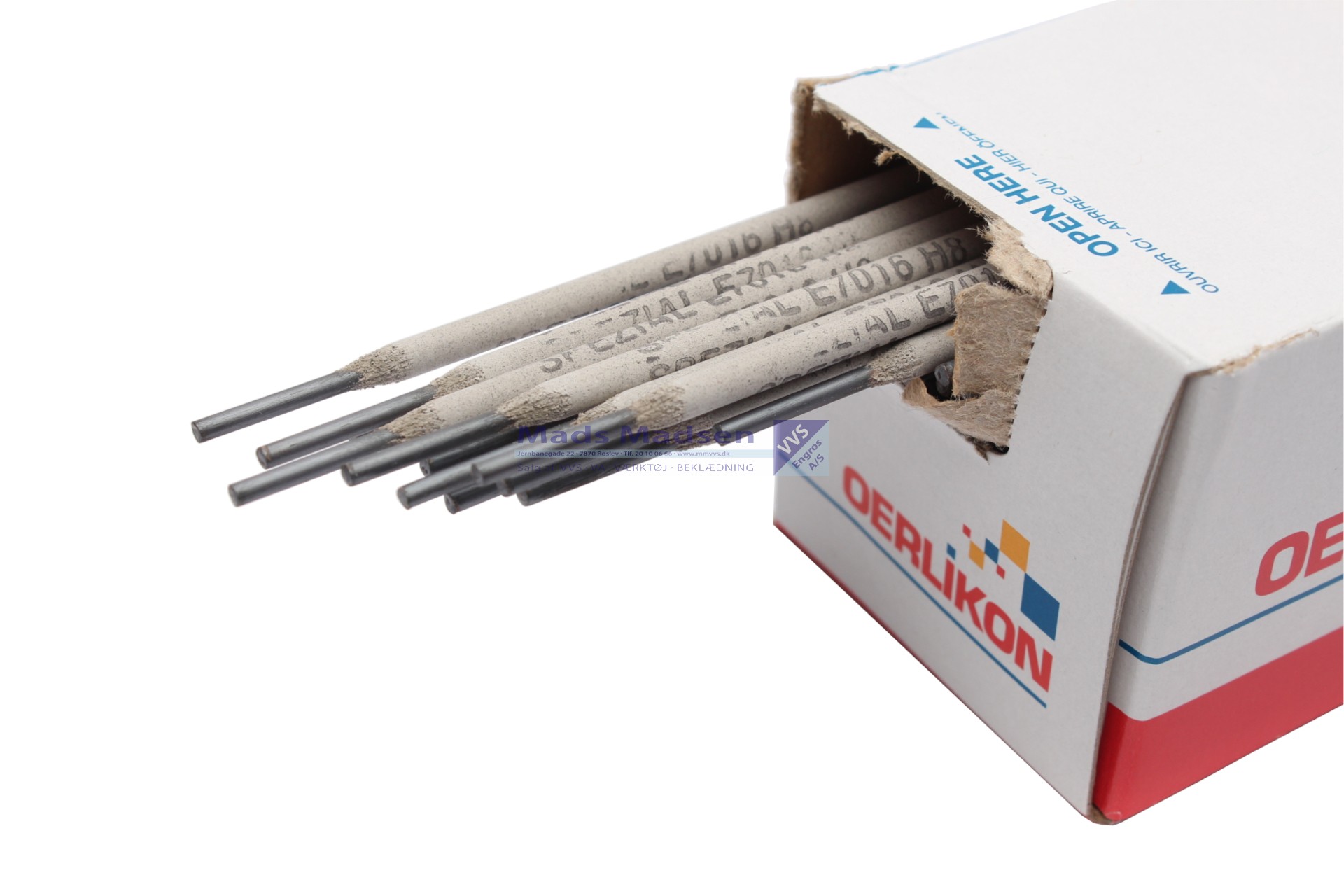 Saf Oerlikon Elektroder Spezial 3,2 x 450 mm 5,3 kg/pk. incl.afgift *NETTOPRIS*