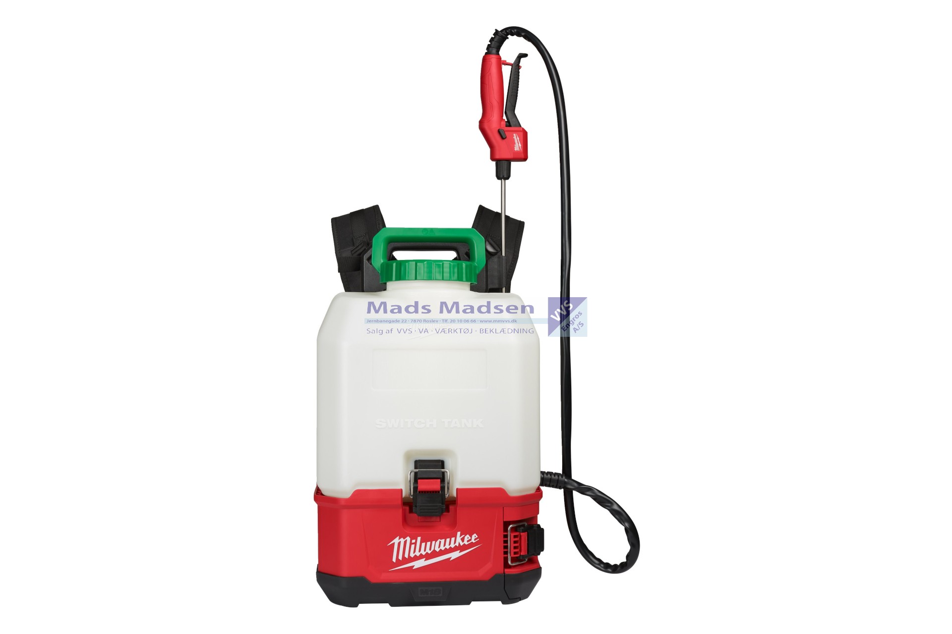 Milwaukee M18 BPFP-CST beholder switch-tank 15 ltr kemi 4933464964 *NETTOPRIS* XXX