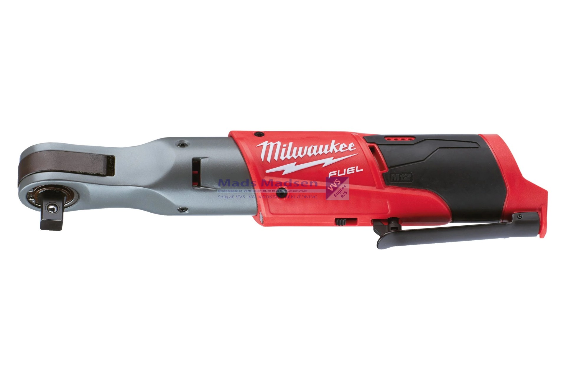 Milwaukee M12 FIR12-0 1/2" skraldenøgle 81Nm Solo 4933459800 *NETTOPRIS* XXX