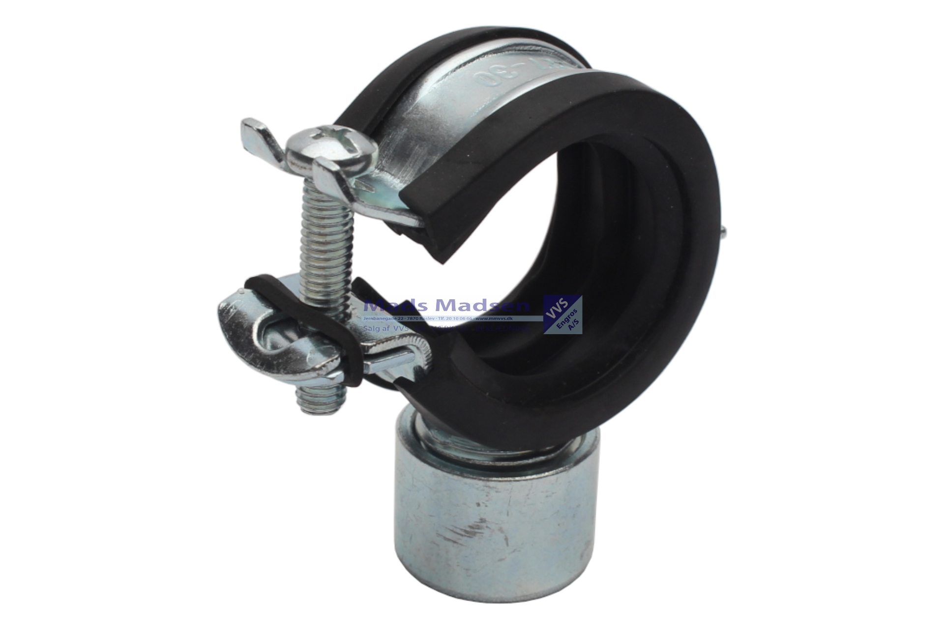 108-114mm Fischer SaMontec FRS triple rørbærer m/gi f/M8/10-1/2" (4")