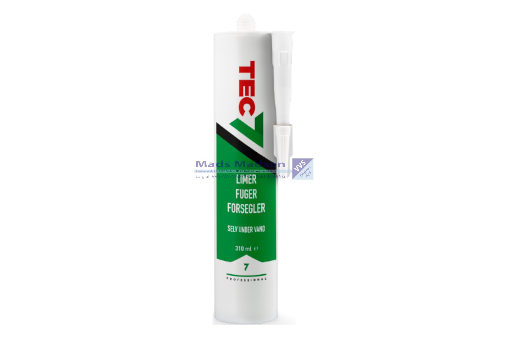 Tec7 lim/fugemasse Trans7 krystalklar 310ml 12 stk/krt *NETTOPRIS*