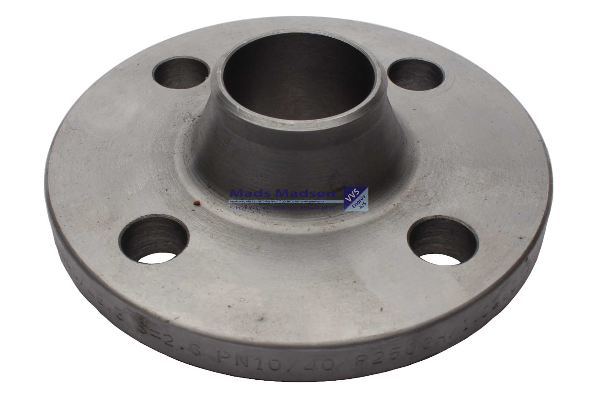 139,7mm svejseflange DIN 2633 PN16 (S)