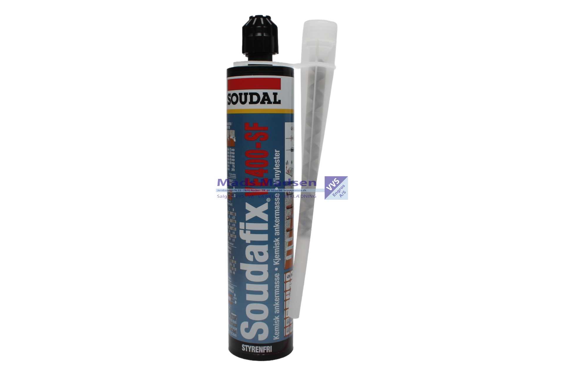 Soudal Forankringsmasse Soudafix VE400-SF *NETTOPRIS*