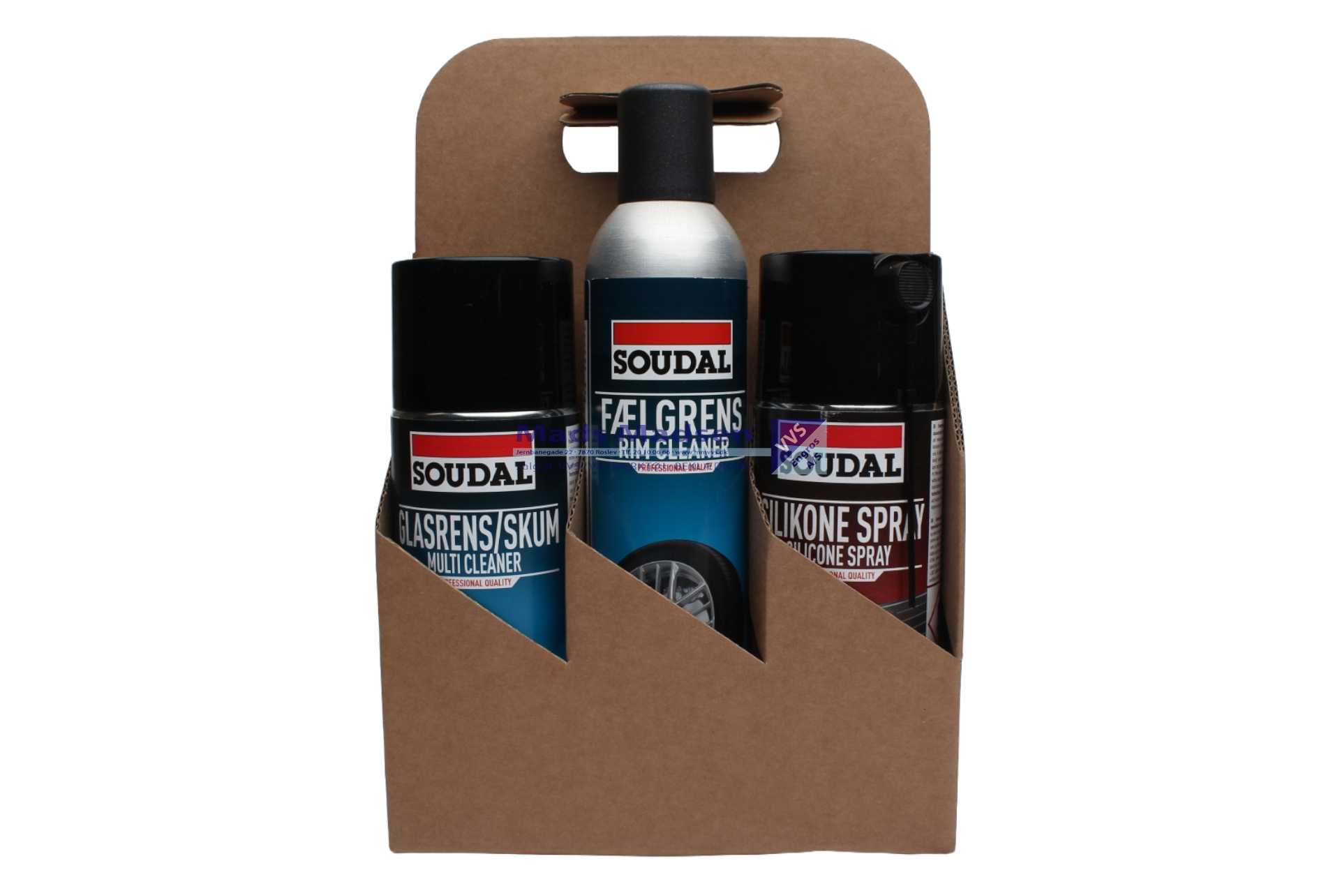 Soudal autoplejesæt - 6 pack *NETTOPRIS*