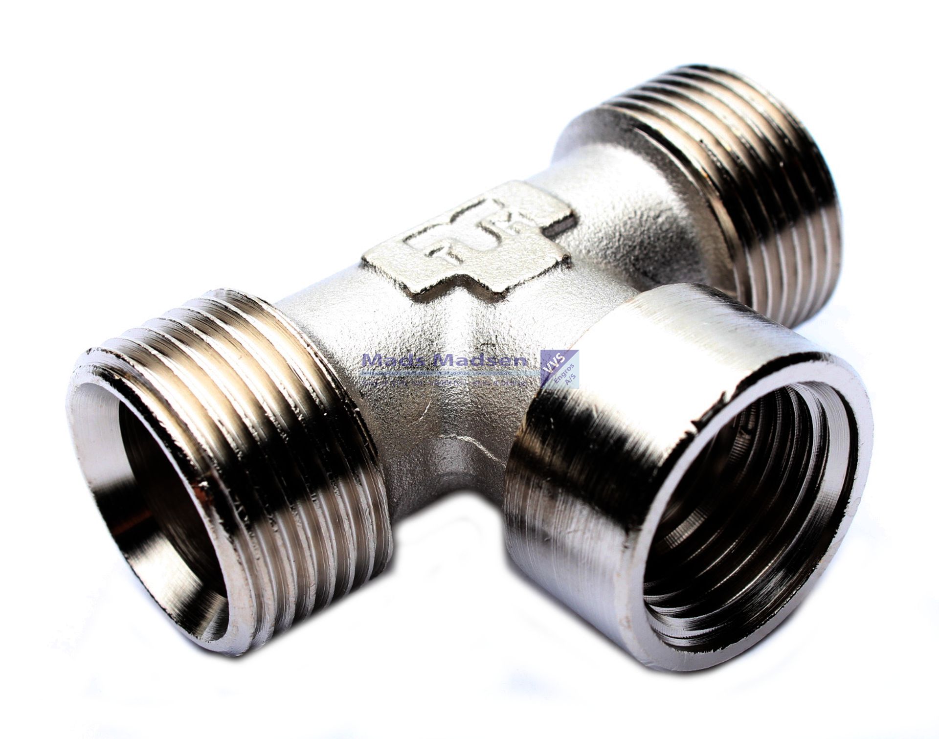 3/4 x 3/4 x 3/4" eurokonus tee m/muf