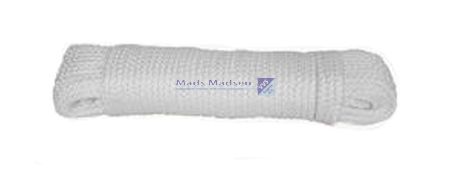 Flagline 5mm x 25 mtr Hvid