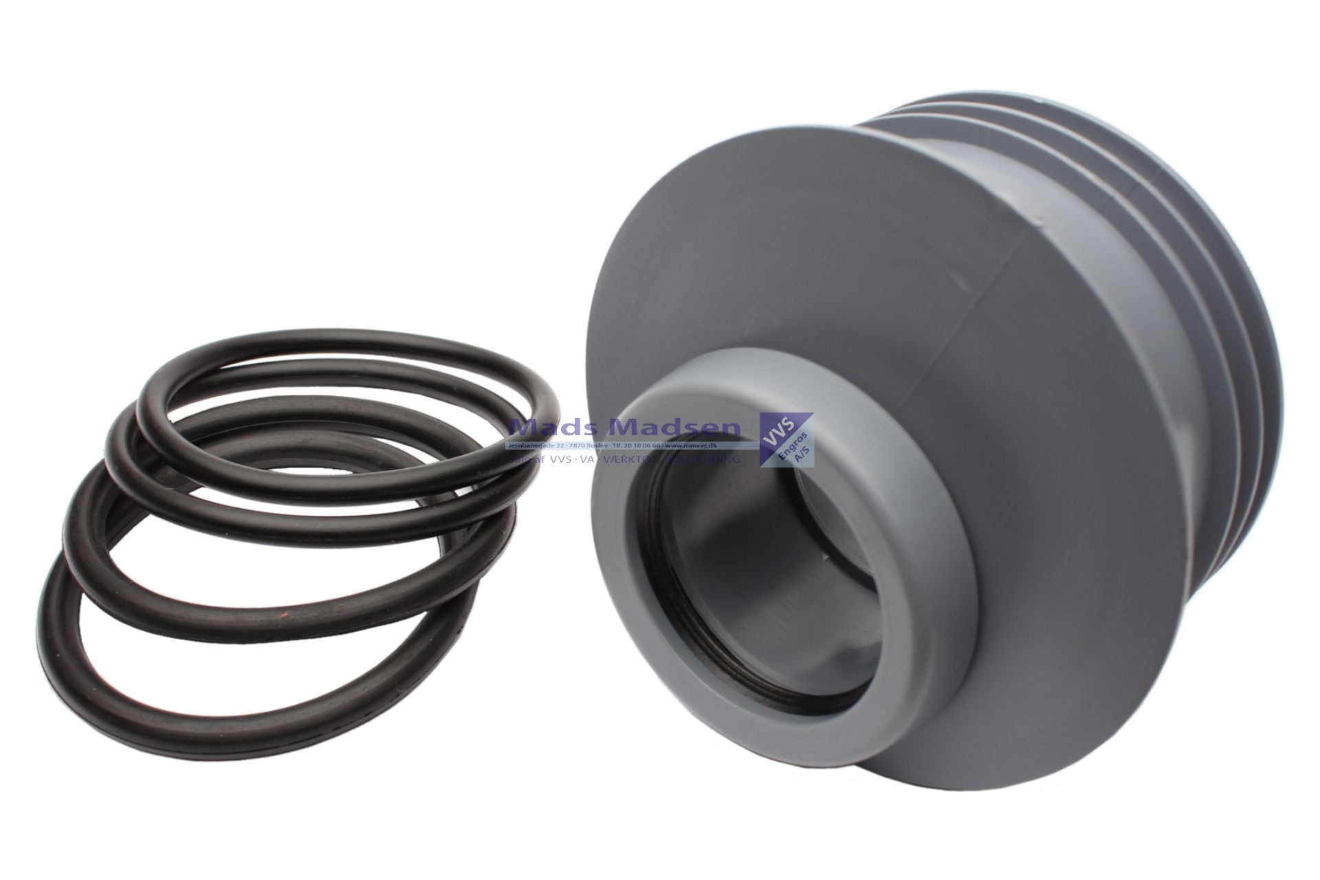 110/75mm PP reduktion til spidsende
