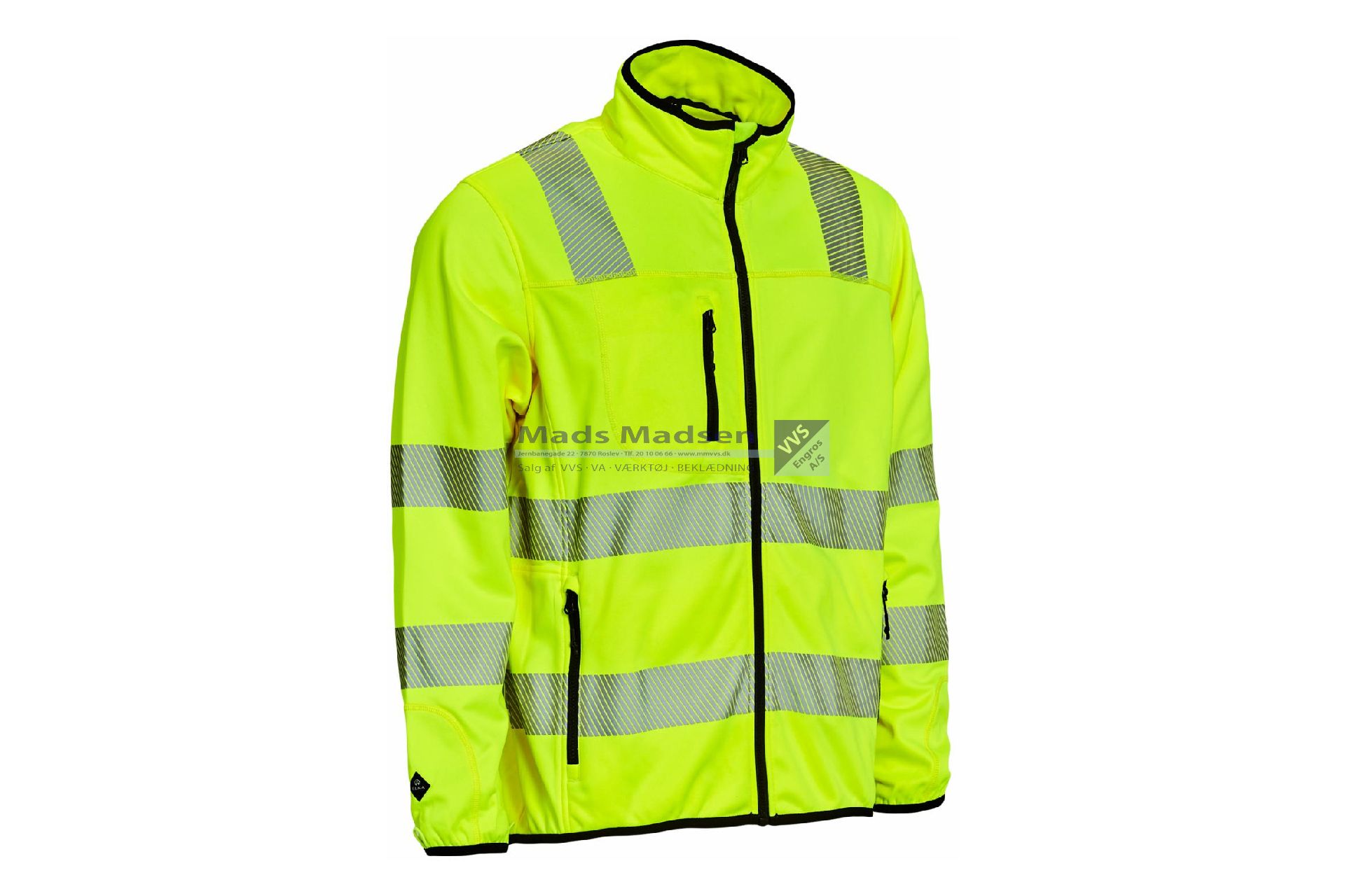 Elka visible xtreme Zip-in Jakke EN471 150015R Gul Str.XL Kl.3