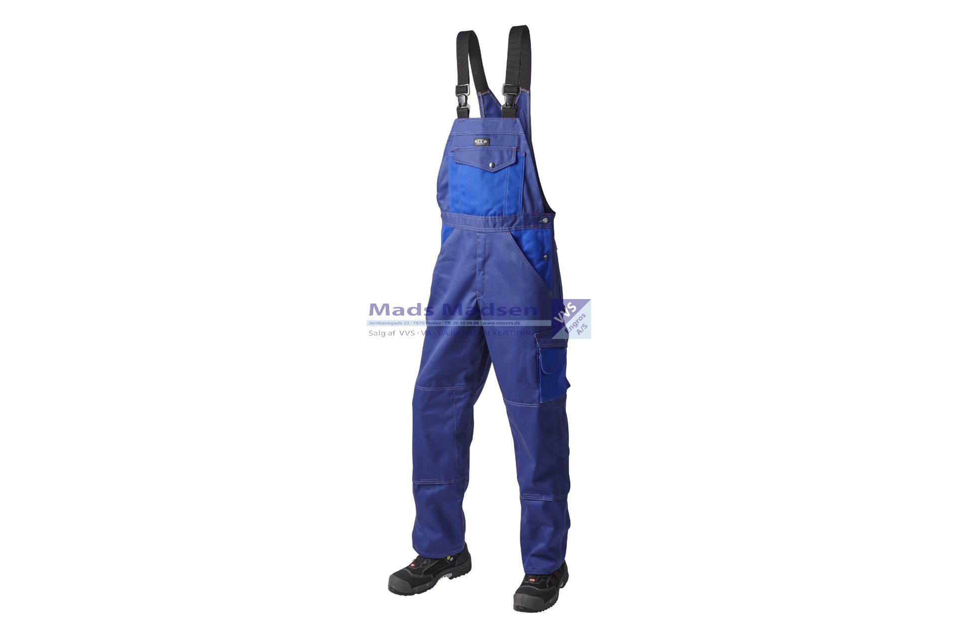 JAK Colour Overall 10207 Marine/Kongeblå C50 Liv.88 100% bomuld