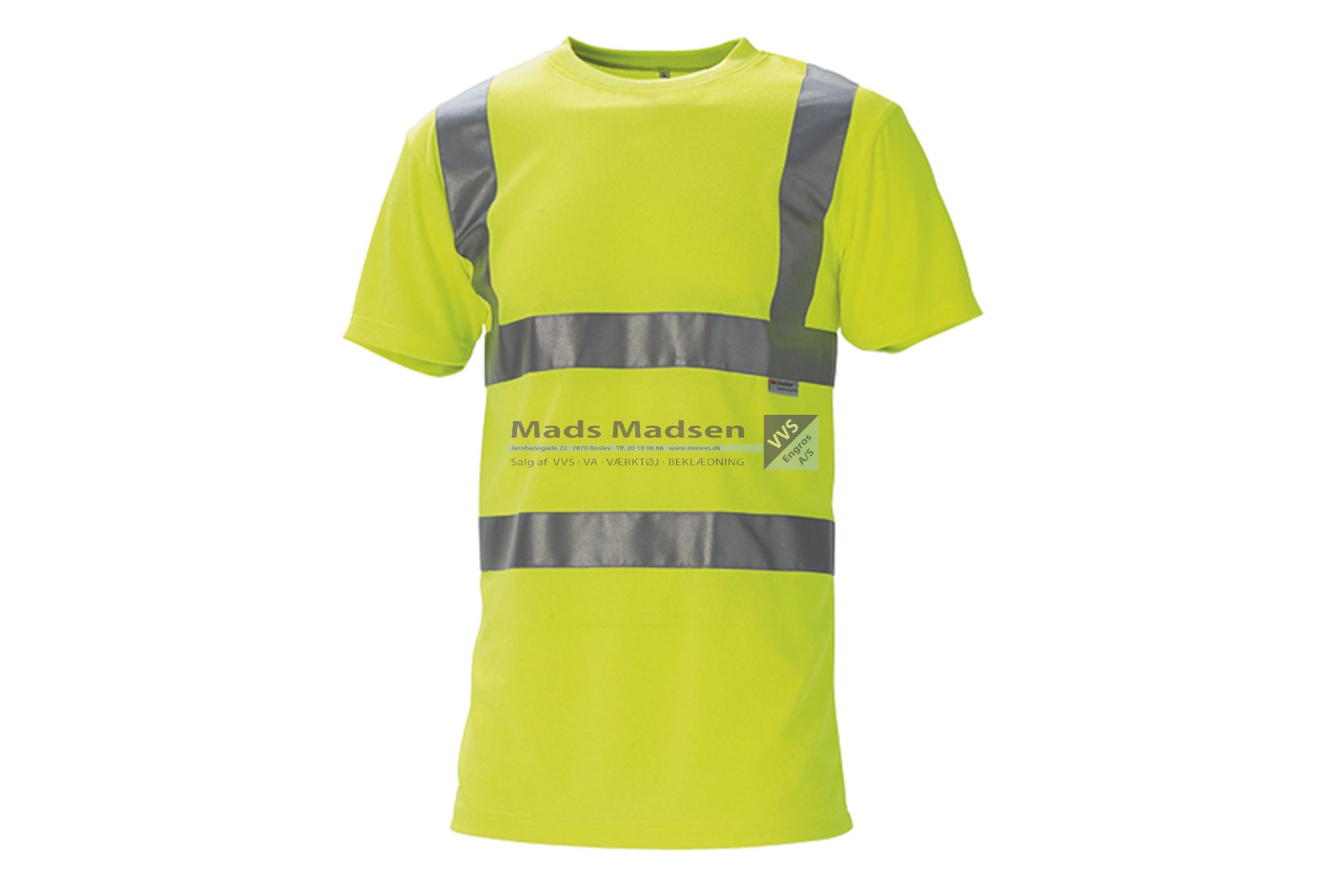 JAK EN471 T-shirt 11114 Gul Str.L Klasse 2 (S)