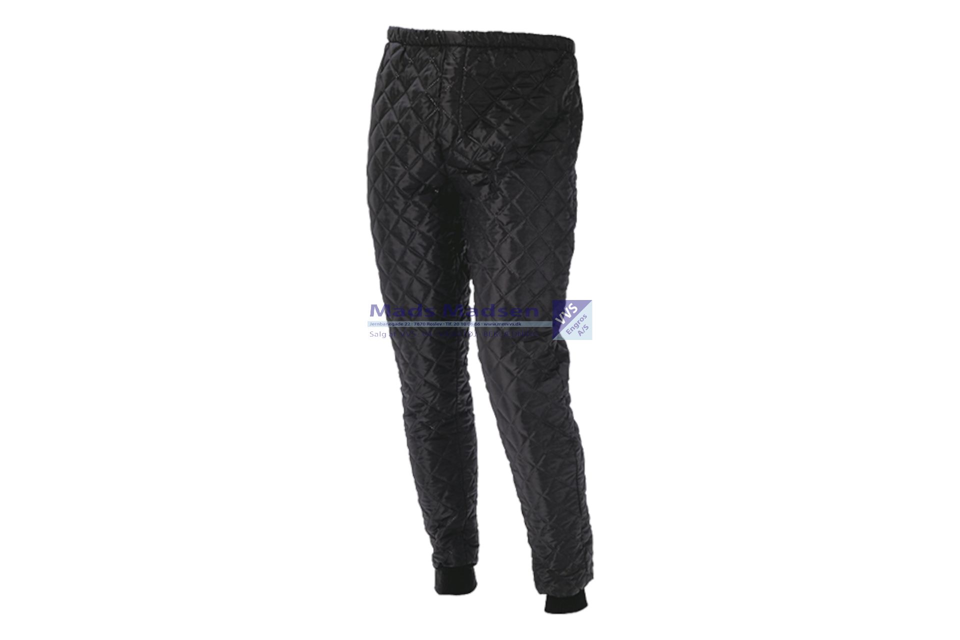 Underwear Benklæder 6101 Sort Str.S 100% poly