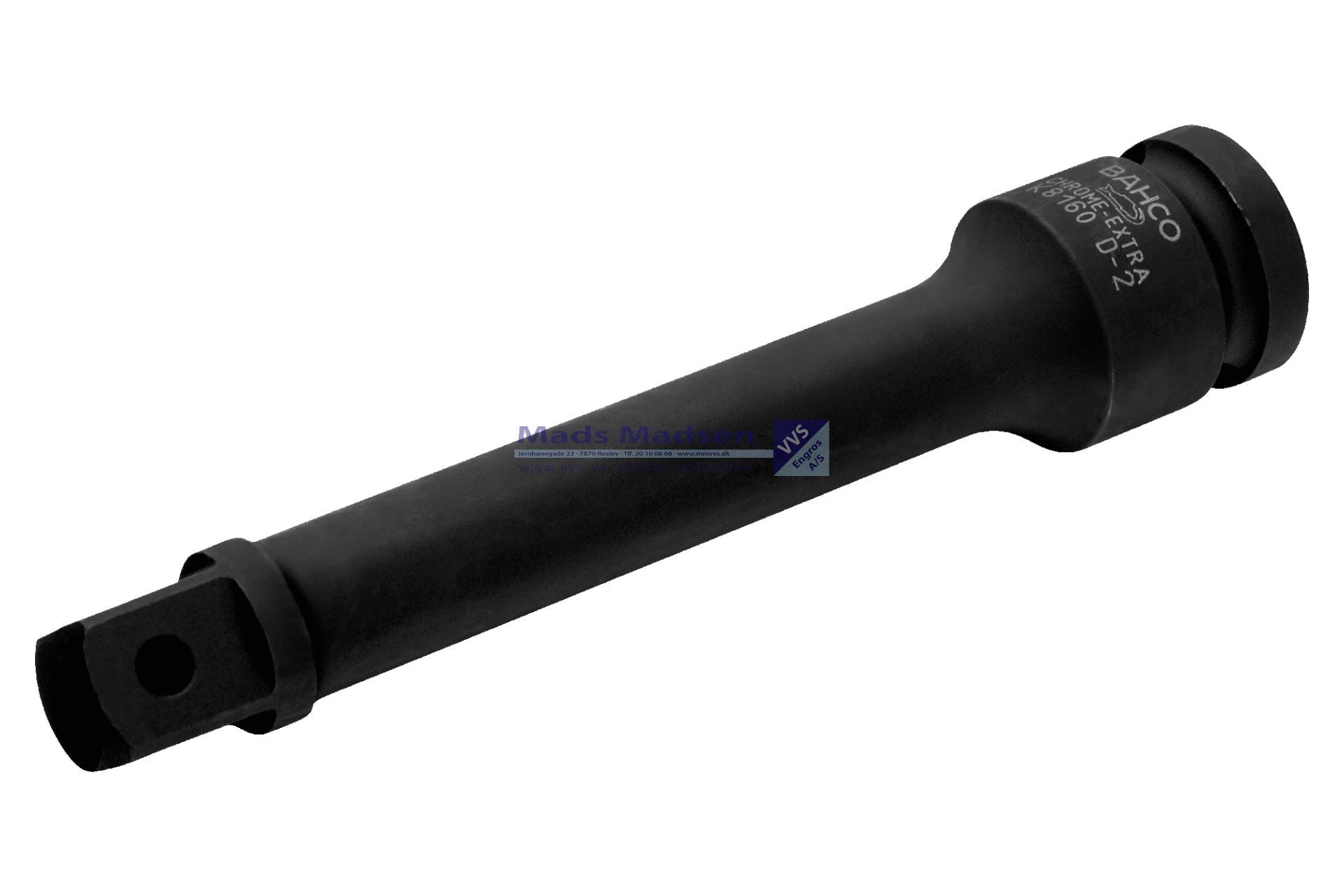 Kraftforlænger Bahco 1/2"x75mm K8160D-1 *NETTOPRIS*