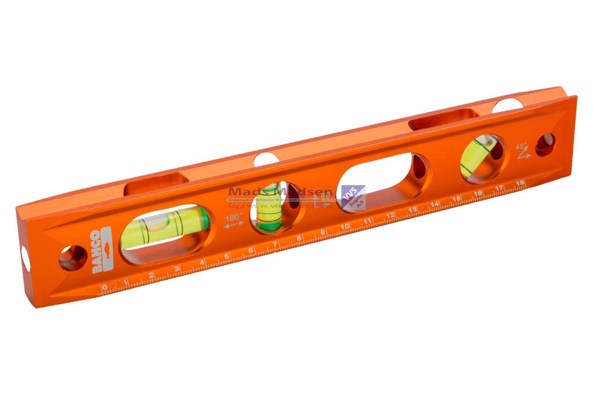 Vaterpas aluminium Bahco Torpedo 426TOR9-230mm m/ magnet *NETTOPRIS*
