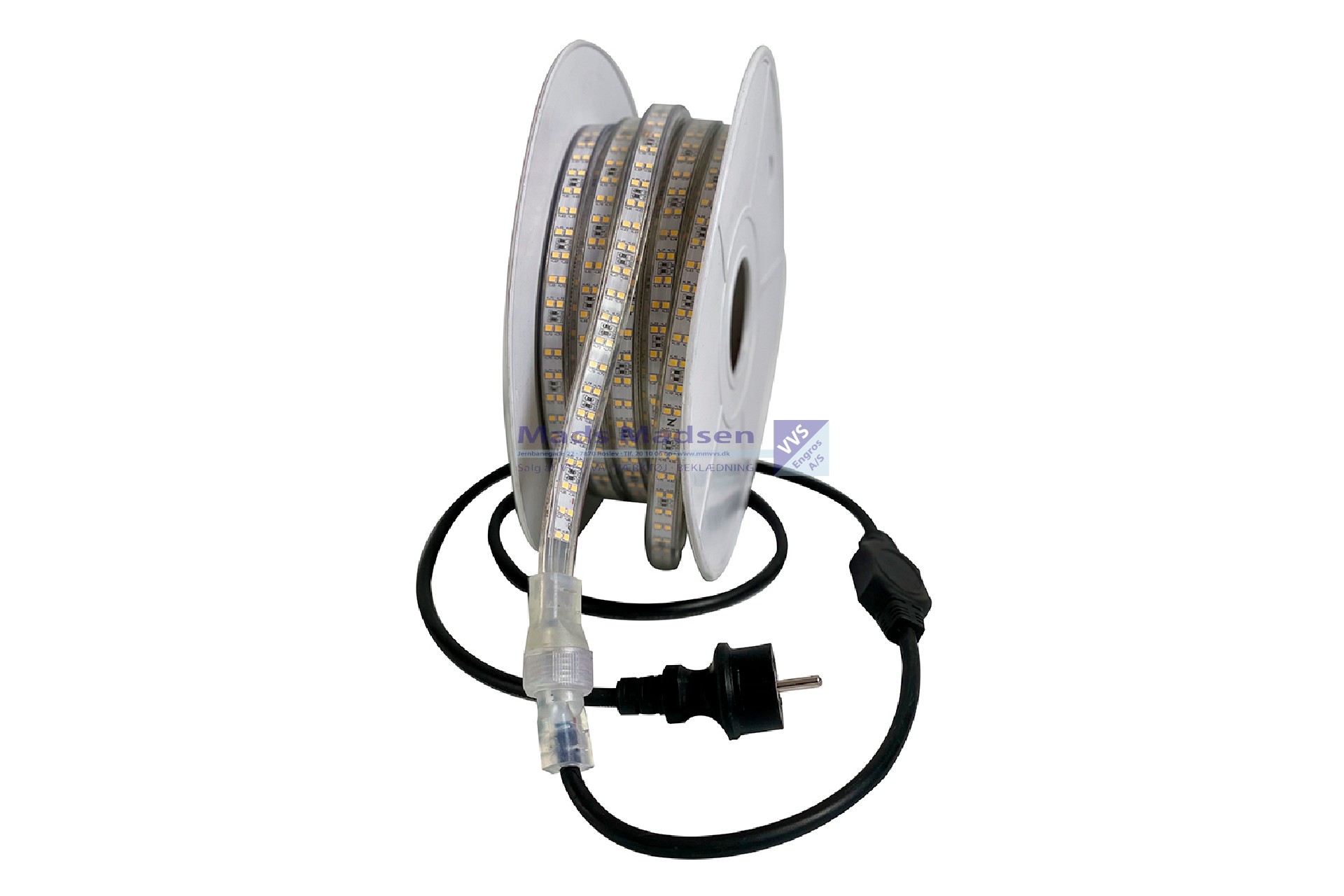 Blue Electric Flex-Line LED-Strip V2,0 1500 Lumen/mtr IP65 á 10 mtr 1,5mtr.kabel 230V 36333 *MÅNEDENS SKARPE PRIS*