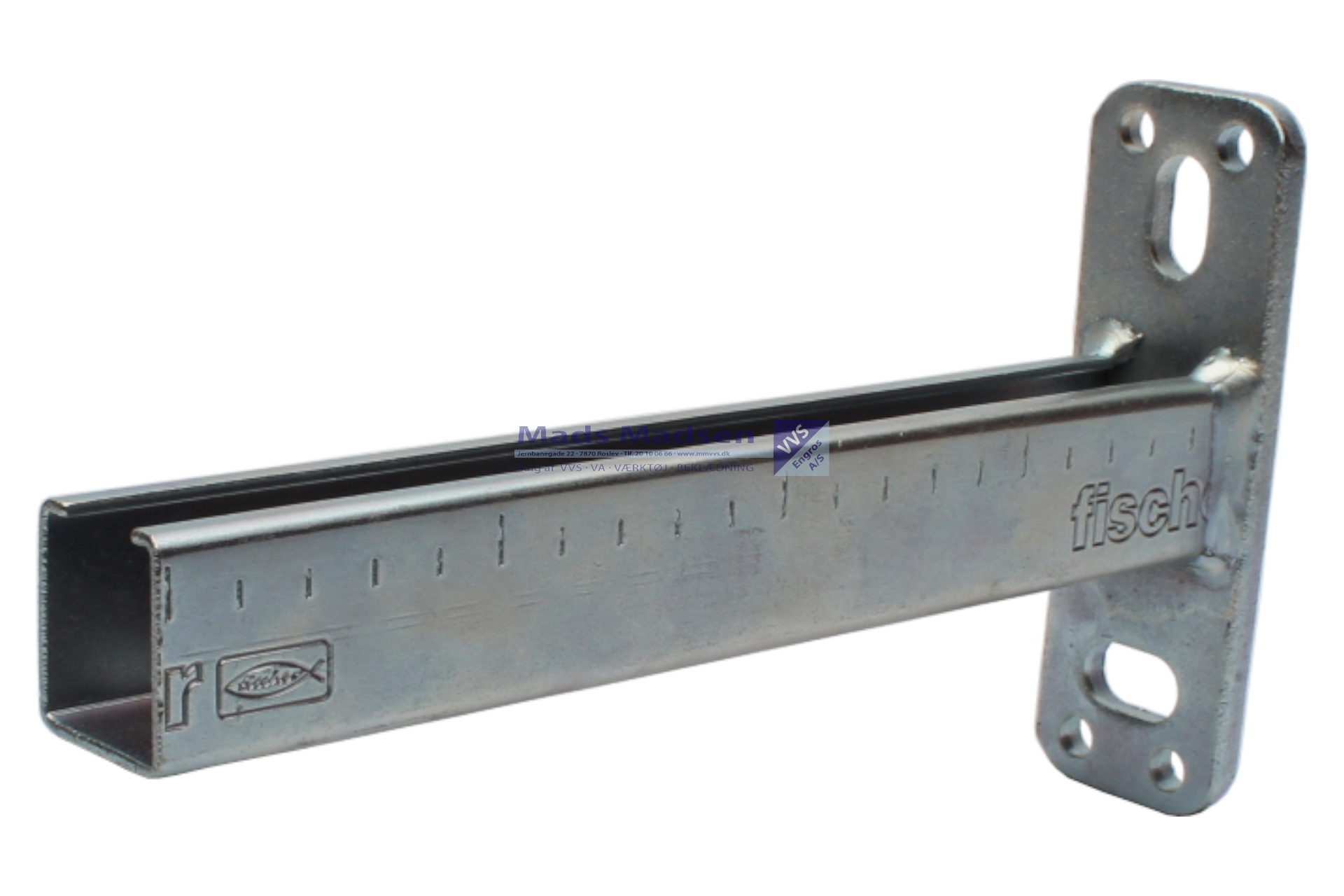 Skinnekonsol 30/15 200mm Flamco