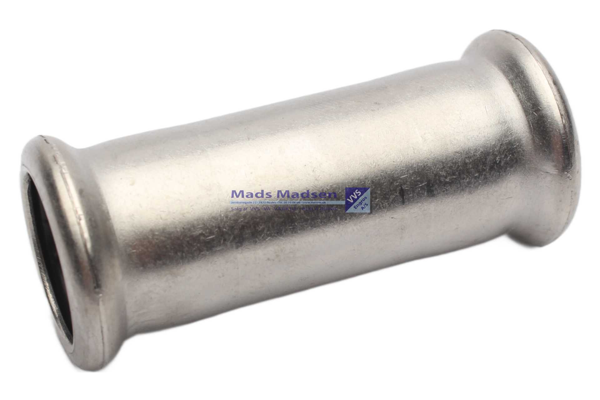 28mm RacMet RF/SF pres skyde muffe pm/pm M-bakke 316L