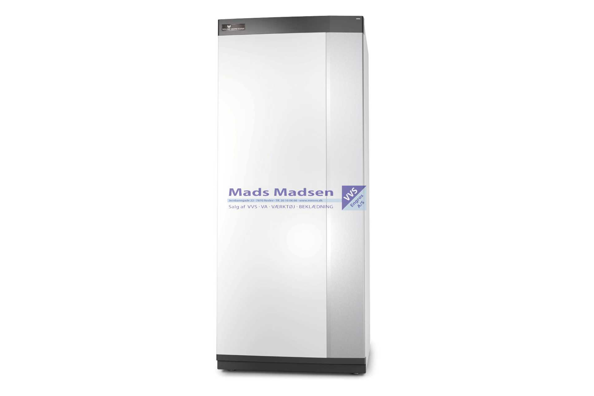 Vølund VVM S500 unik luft/vand indedel m/indbygget brugsvandsspiral (max 750l 40°) og 80l buffetank (for S2060 & S2125 - 2 x S2116) 069276  (S)