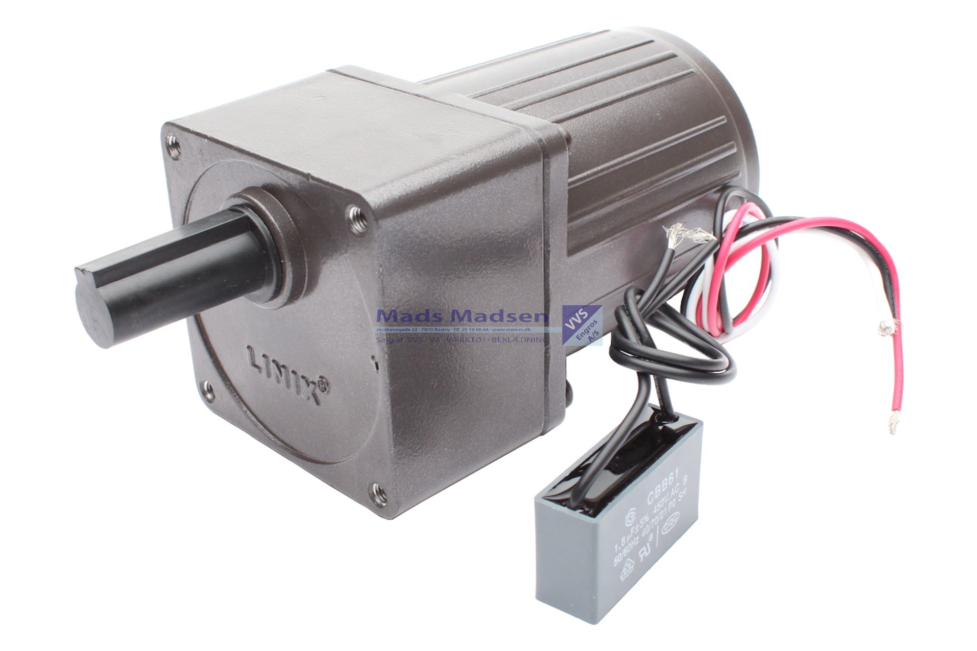 Scotte gearmotor YN80-25 1/180 8rpm incl. Kondensator 400023-180 (S)
