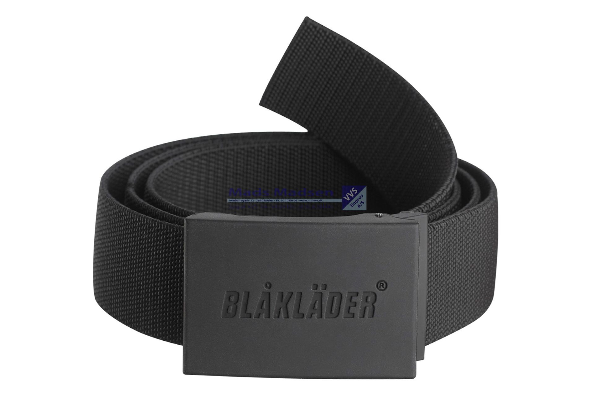 Blåkläder Bælte m/gummi spænde 4038-0000-9900 sort onesize *NETTOPRIS* (S)