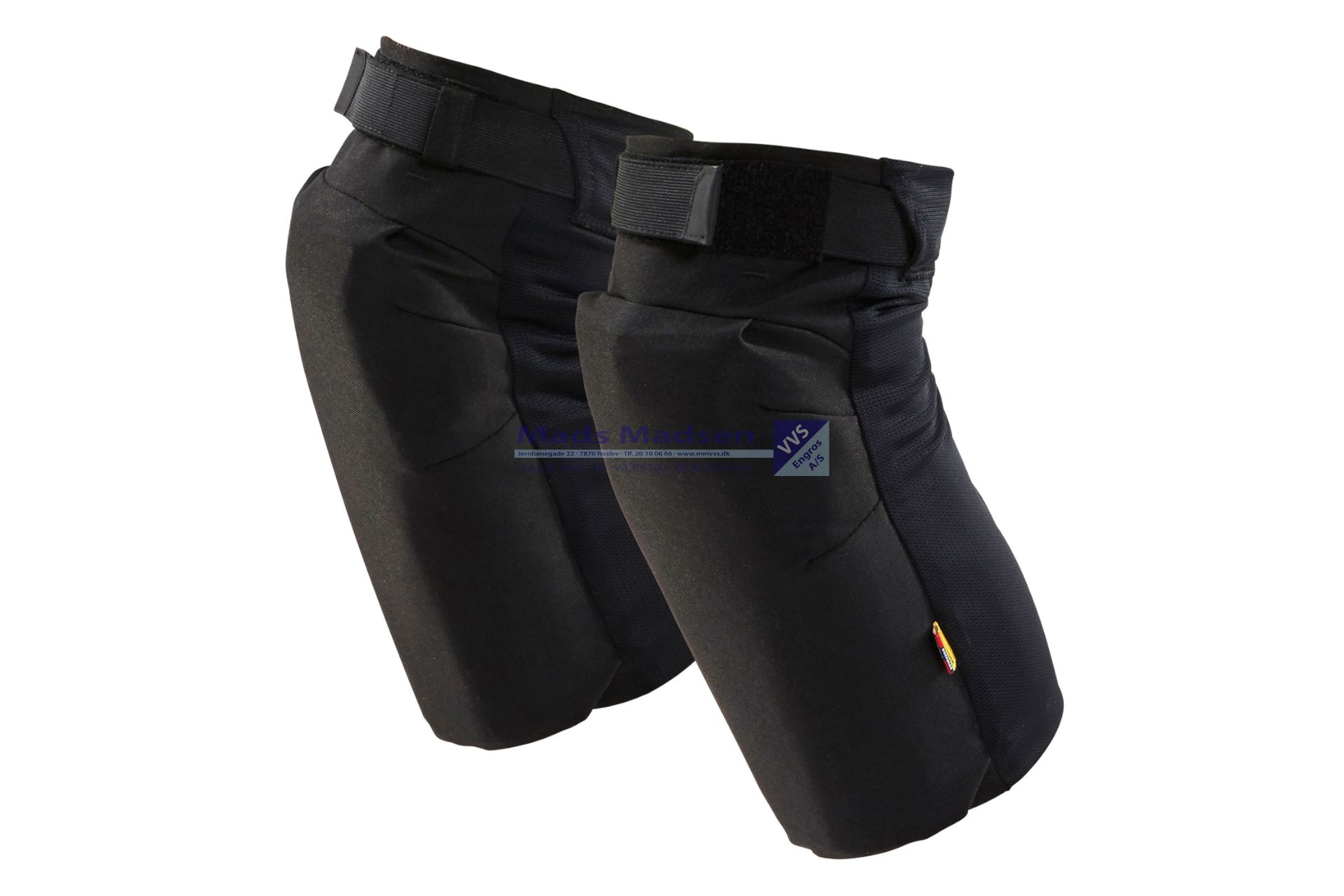 Blåkläder knæbeskyttelse 4067-1933-9900 sort XS/S 100% poly *NETTOPRIS*