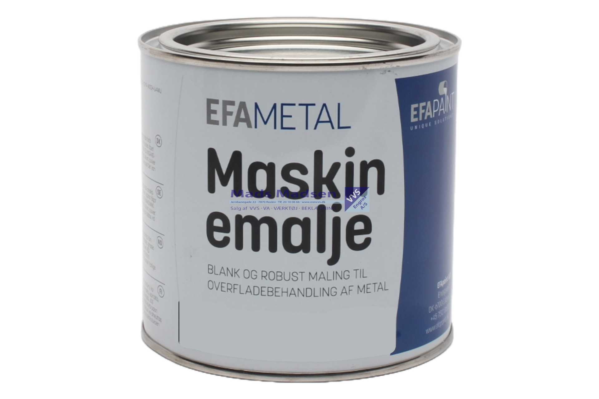 Maskinemalje 10262 Maskinrød á 0,75 ltr. - Farekl. 3 - Billede 2