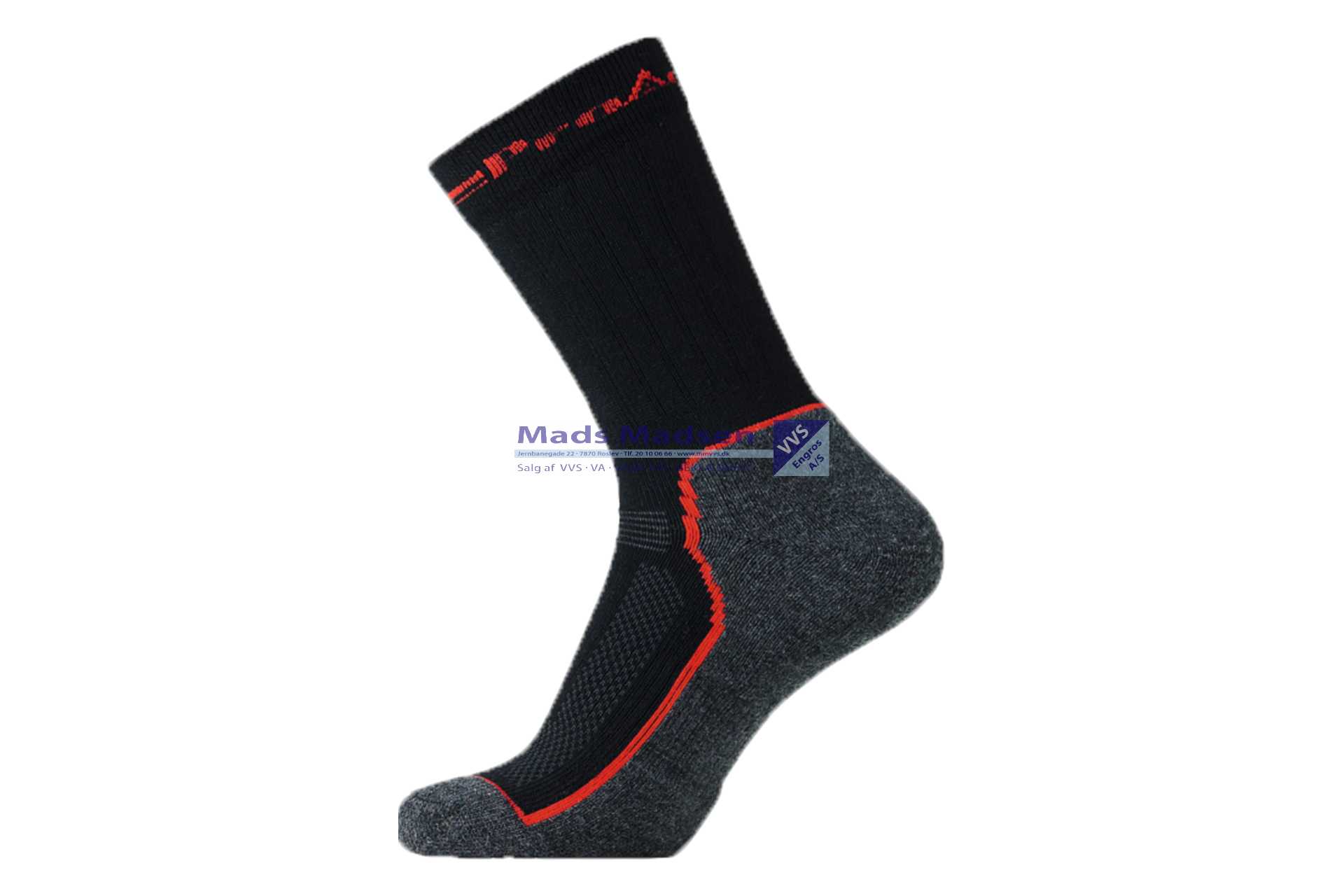 ProActive JBS ClimaWool strømper 2 pk. 404-80 40-43 sort *NETTOPRIS*