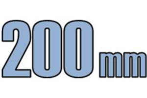 200mm