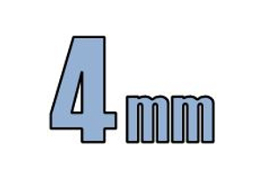 4mm sætskruer DIN 933 8.8 FZB El-galv.